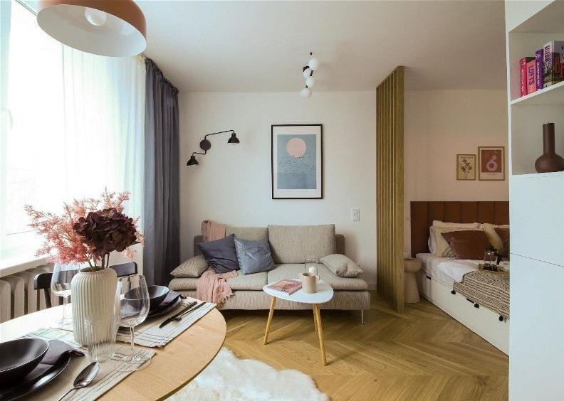 Designer Studio With Bedroom Near Old Town Dubois Warszawa Eksteriør bilde